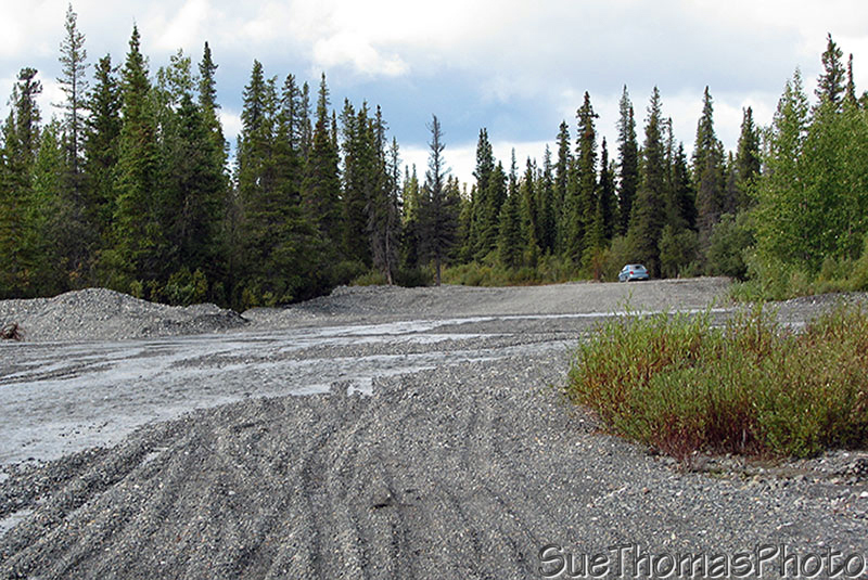 On Nabesna Road in Alaska