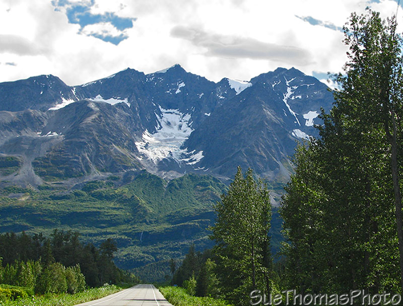 On the Richardson Highway towards Valdez, Alaska