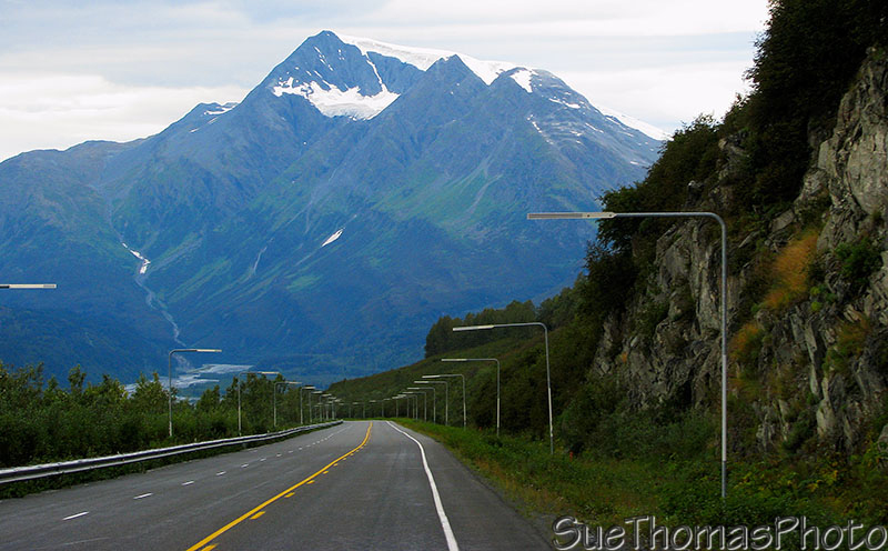 Richardson Highway into Valdez, Alaska