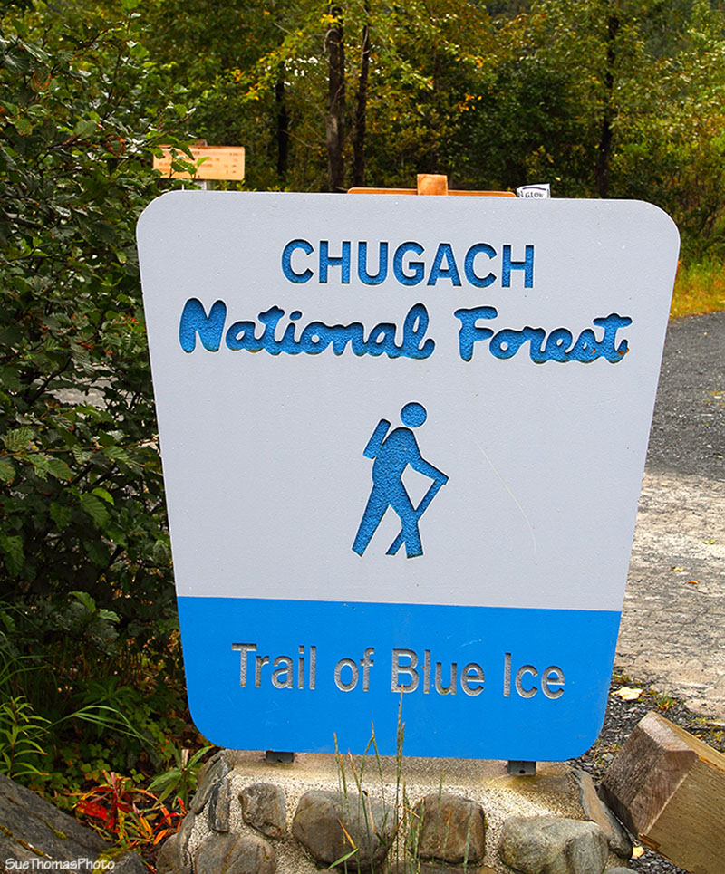 Trail of Blue Ice, Chugach National Forest, Alaska