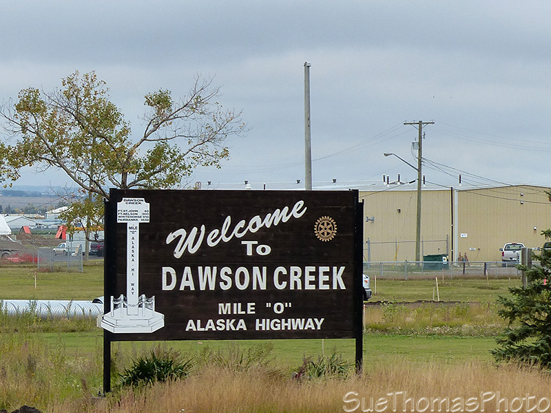 Dawson Creek sign