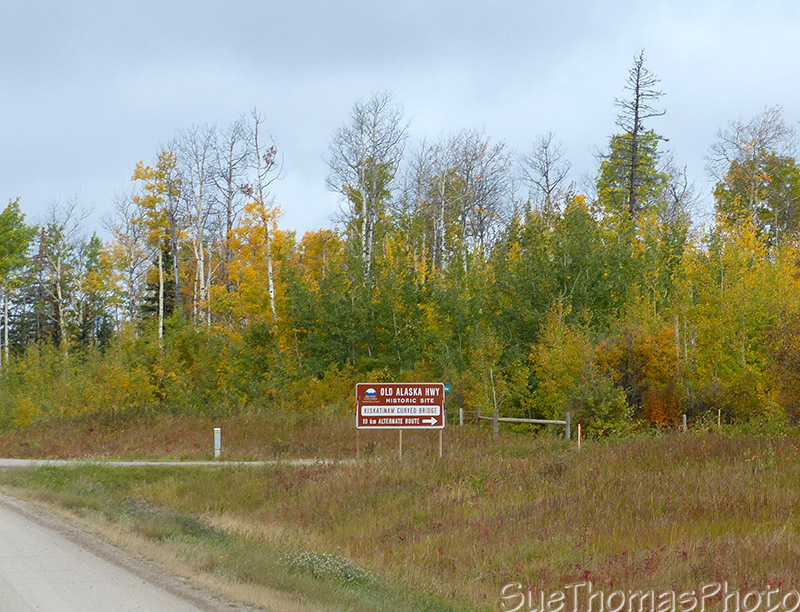 Old Alaska Highway - Kiskatinaw