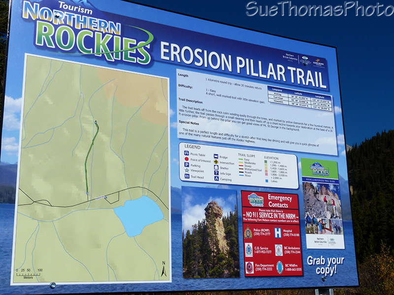 Erosion Pillar trail