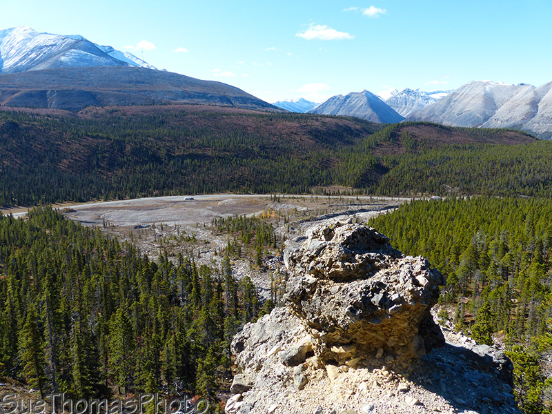 On top of an erosion pillar