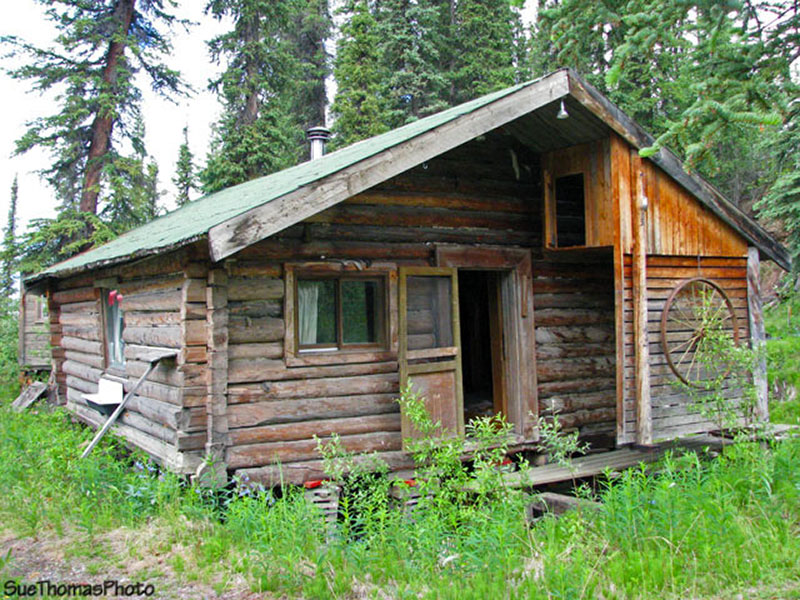 Hoffman cabin, Alaska Highway, Yukon