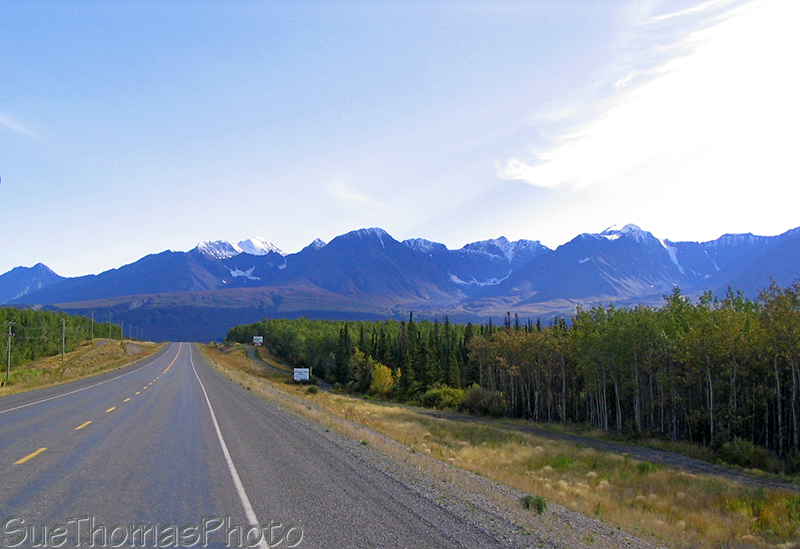 Whitehorse to Haines Junction on the Alaska Hwy