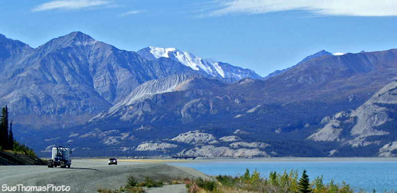 Haines Junction to Kluane Lake, Yukon