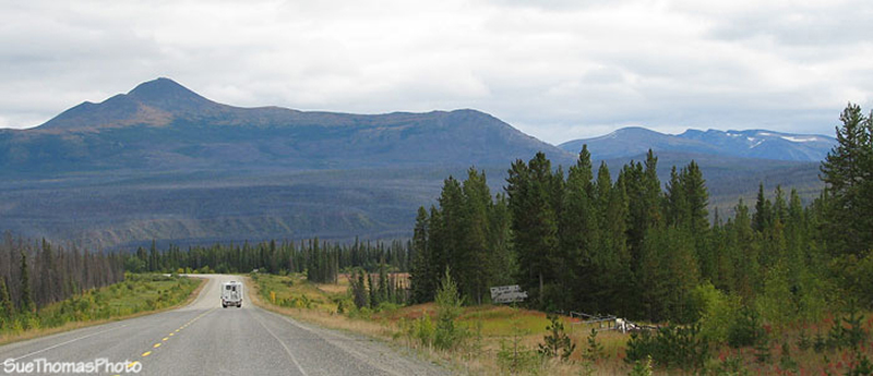 Cassiar Mountains viewed from the Alaska Highway