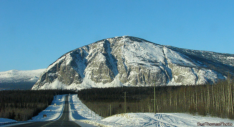 Alaska Highway south of Haines Junction