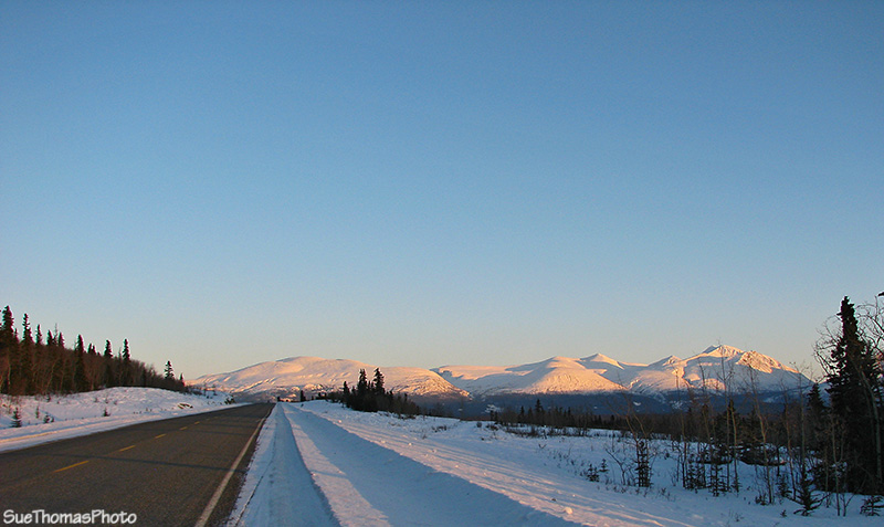 Alaska Highway south of Haines Junction