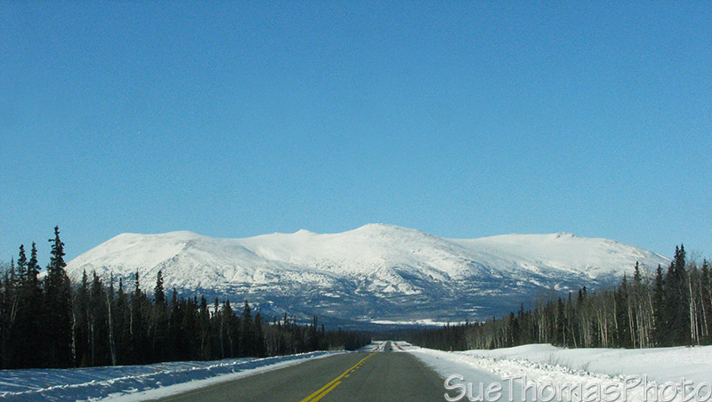 Alaska Highway south of Haines Junction