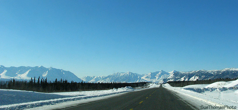 Alaska Highway south of Haines Junction