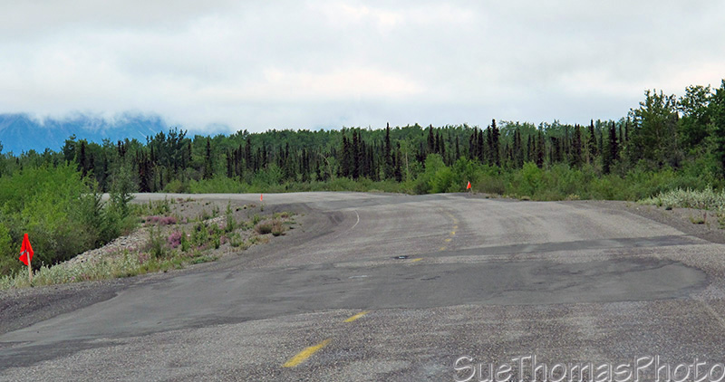 Alaska Highway near the Donjek River, Yukon