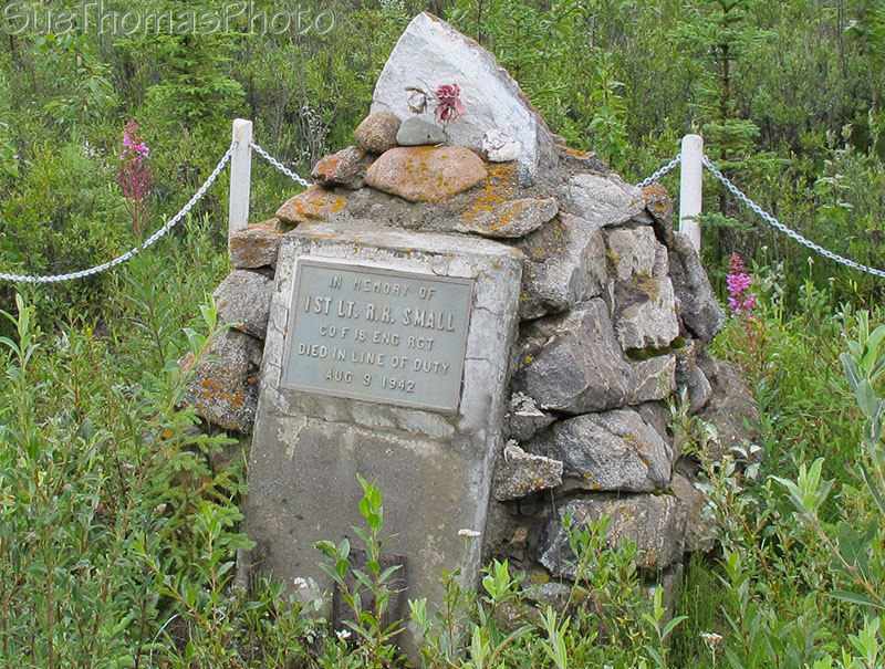 Lt Small Memorial, Alaska Highway