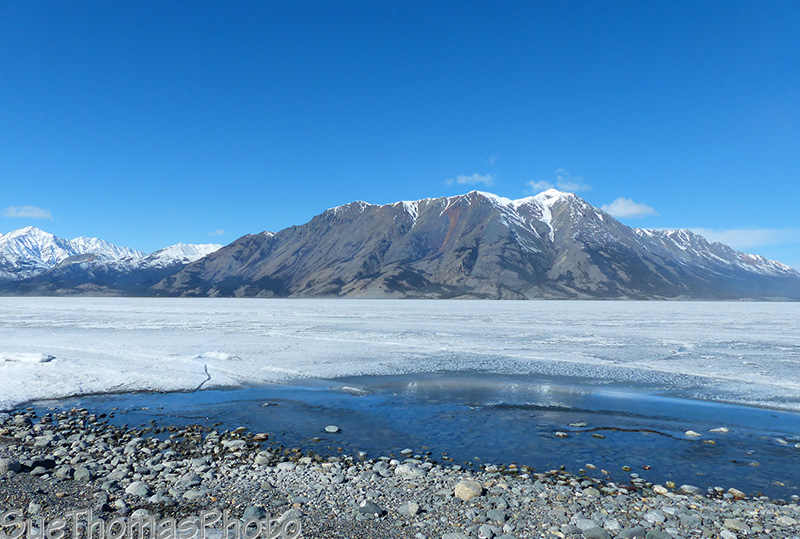 Sheep Mountain across the lake