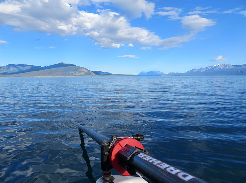 Rowing Kluane