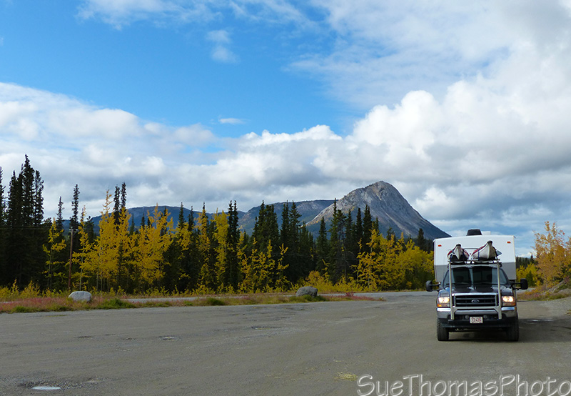 Rest Stop along the Alaska Highway in yukon