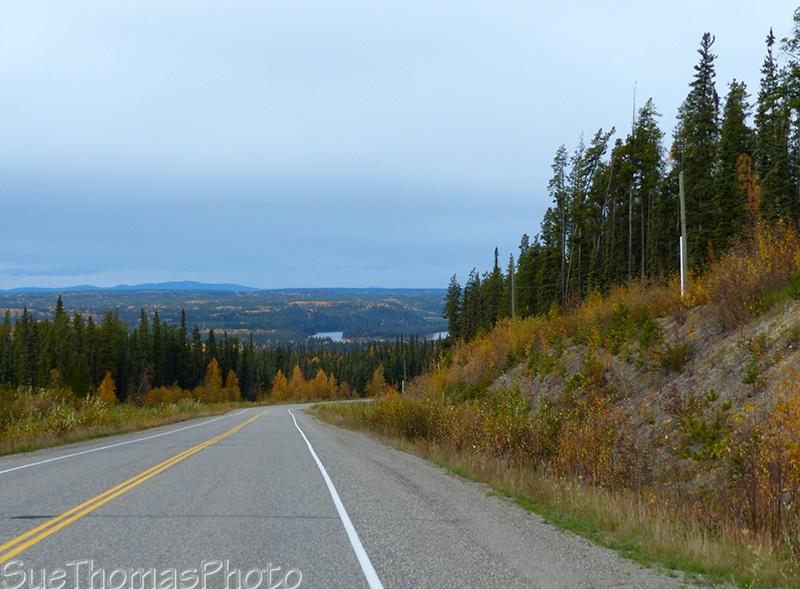 Northbound Alaska Highway