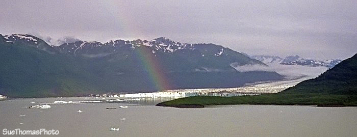 Rainbow at Alsek Lake