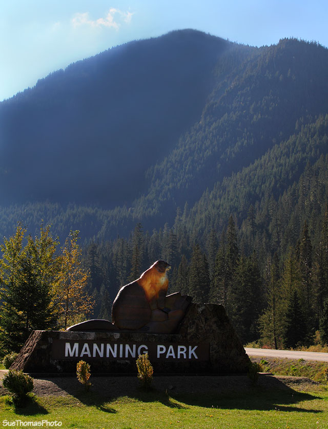 Manning Park sign