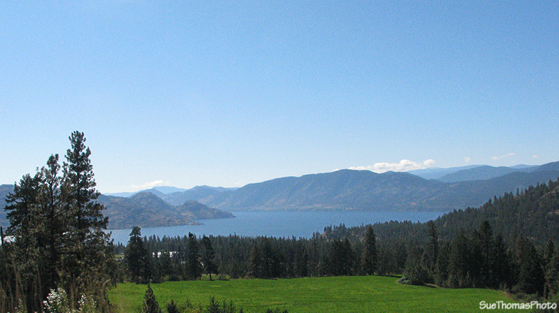 Okanagan Lake from Highway 97C