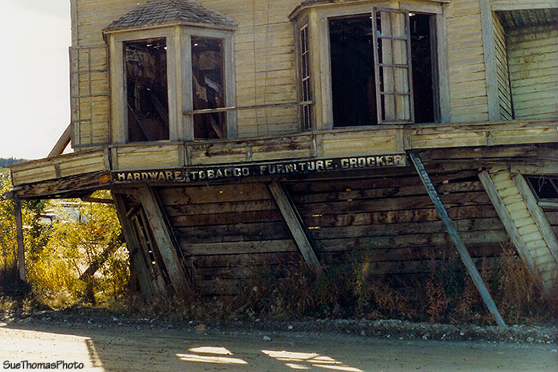 Strait's Auction House in Dawson City, Yukon