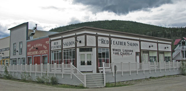 Red Feather Saloon in Dawson City, Yukon