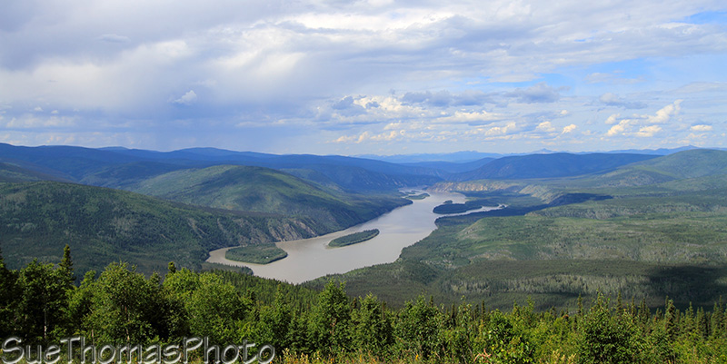 Yukon River from the Midnight Dome