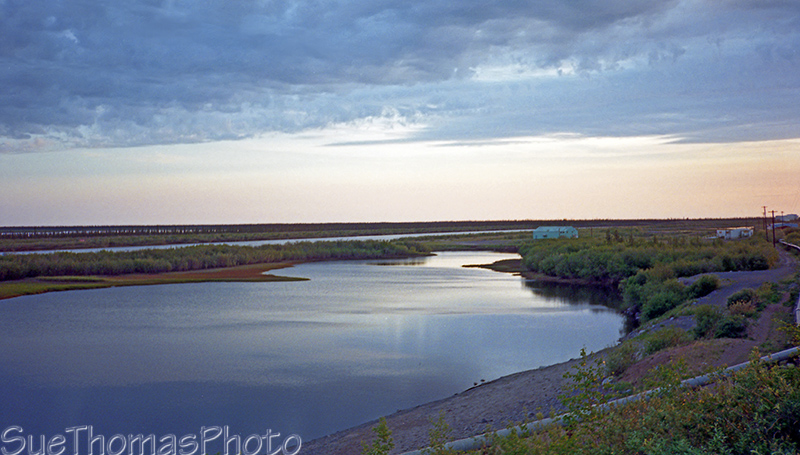 Inuvik at 1 a.m., June 21, 1996