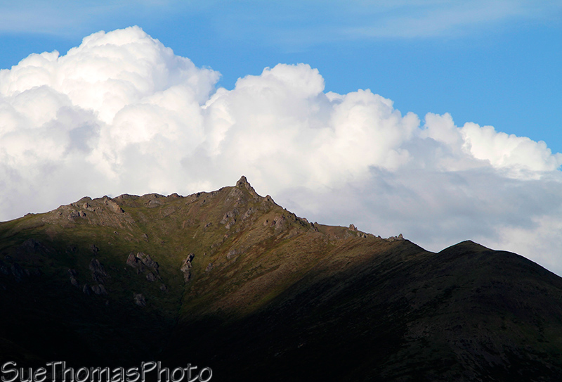 Mountain alongside the Dempster Highway