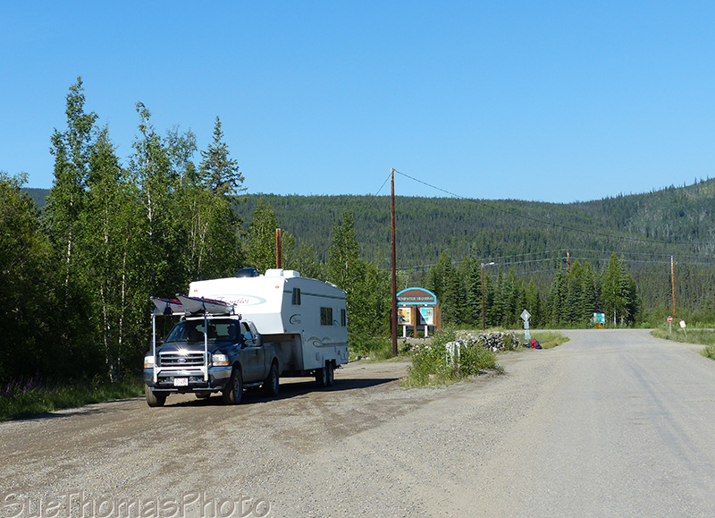 Start of the Dempster Highway