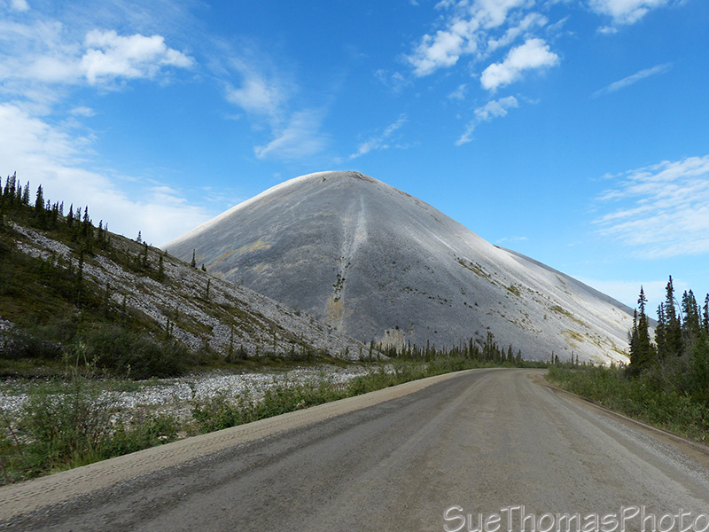 Hills along the Dempster Highway