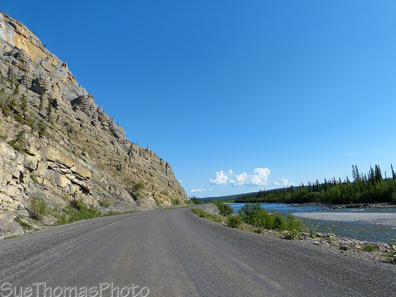River along the Dempster Highway