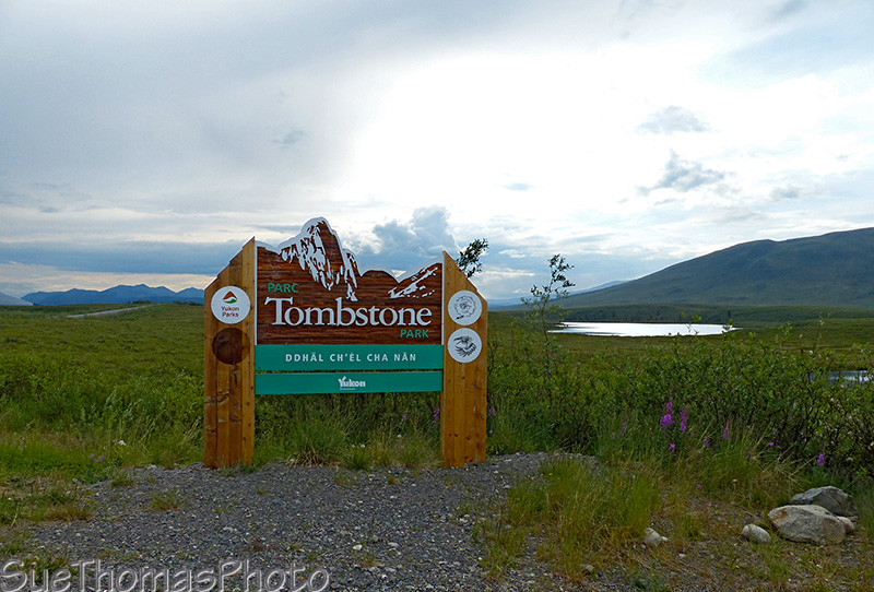Tombstone Park sign