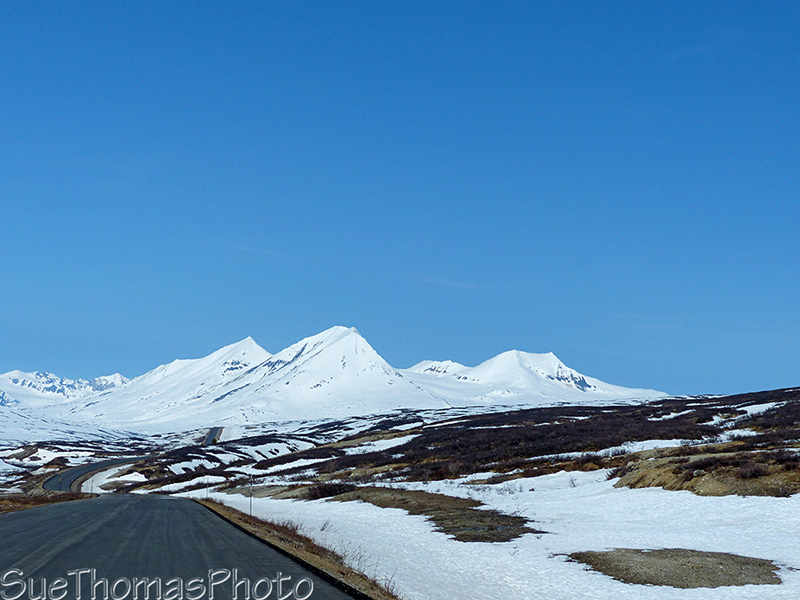 Haines Road near summit