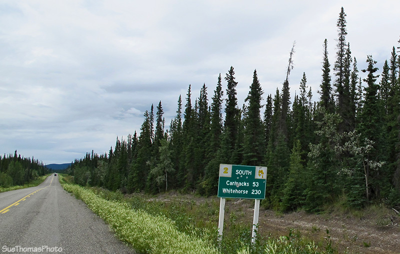 Southbound on the Klondike Highway, Yukon