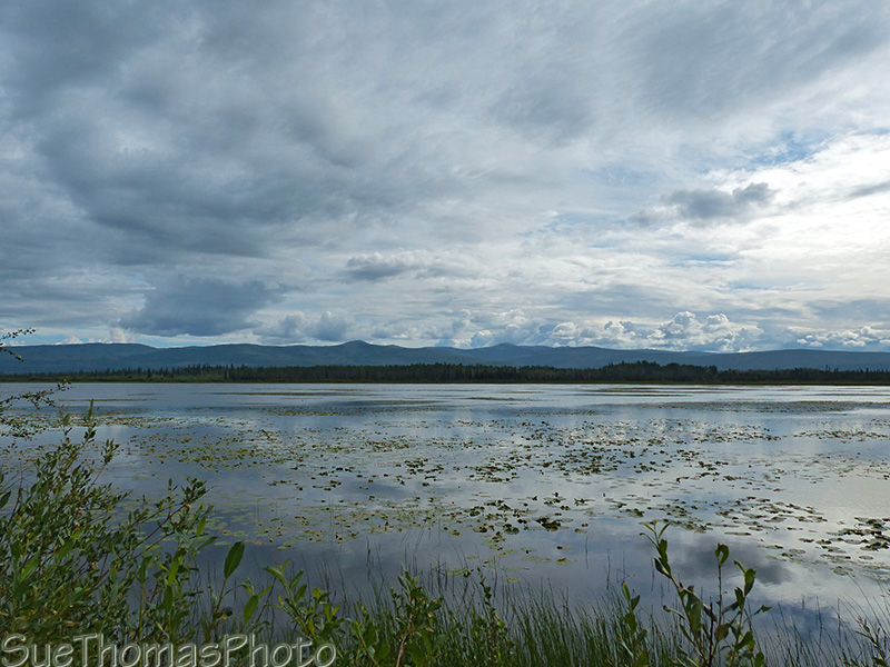 Lake on the North Klondike Highway