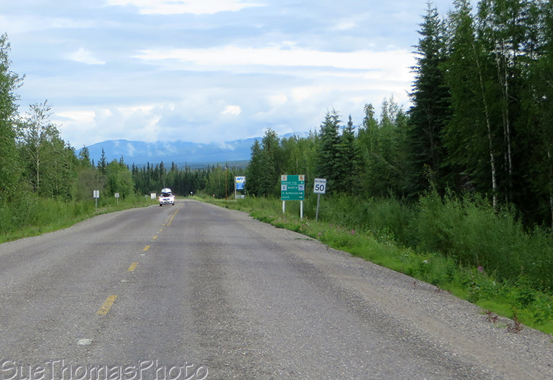 Approaching the Dempster Highway