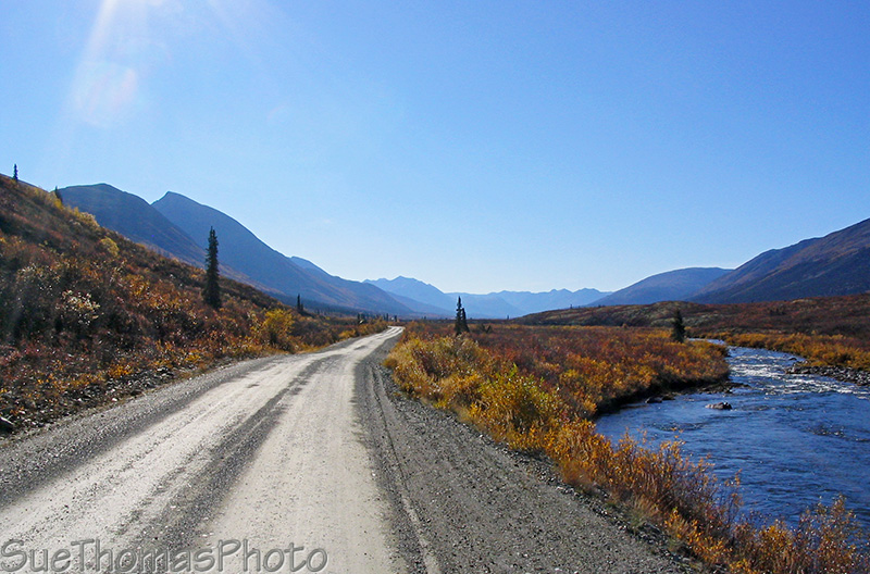 Little Hyland River and Nahanni Range Road in Yukon
