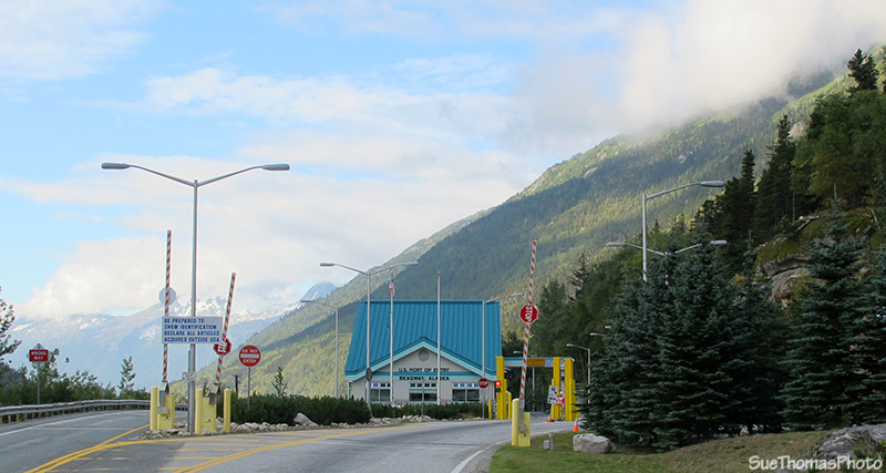 U.S. border crossing near Skagway AK