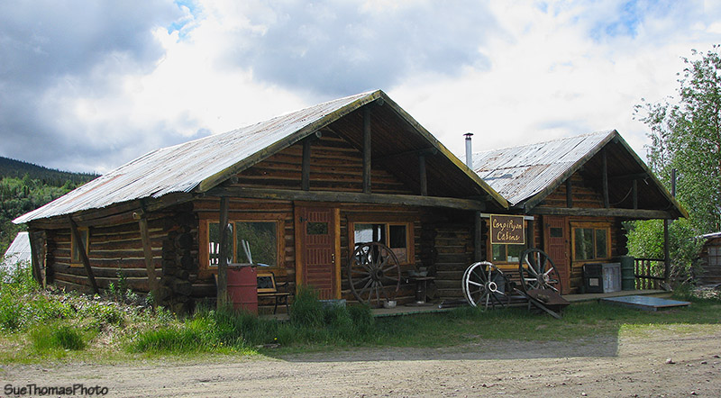 Duplex cabin at Keno, Yukon