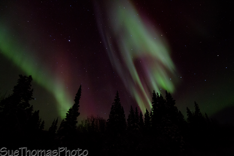 Aurora Borealis over Yukon