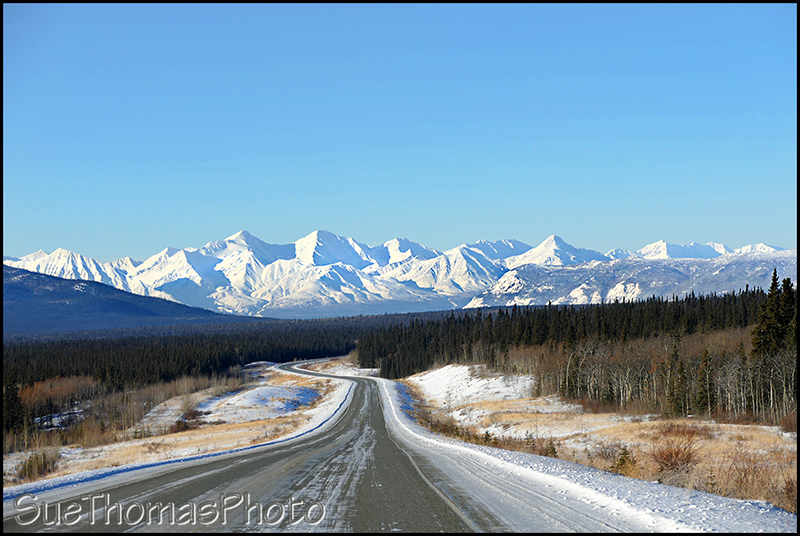 Alaska Highway near Haines Junction