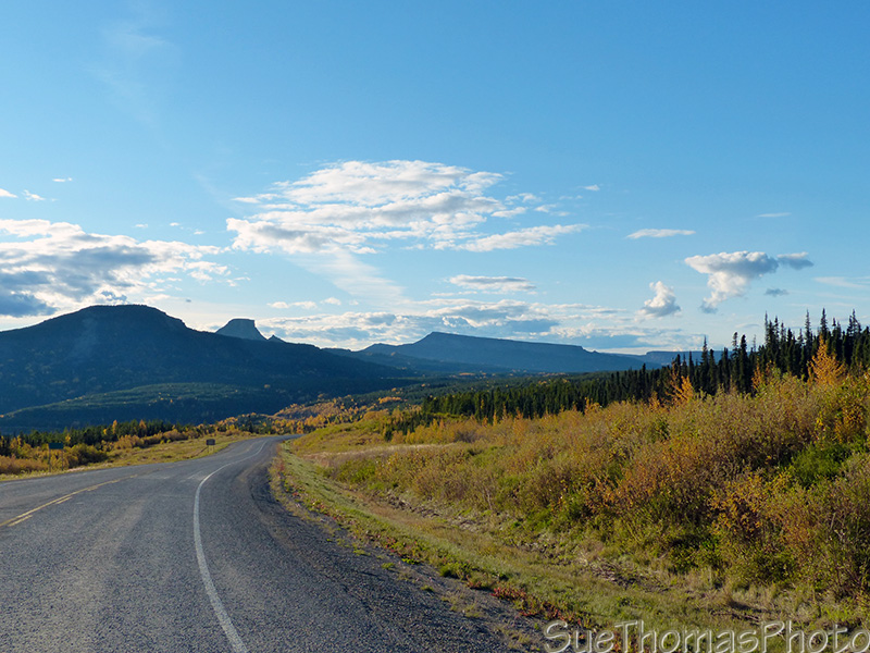 Alaska Highway scene