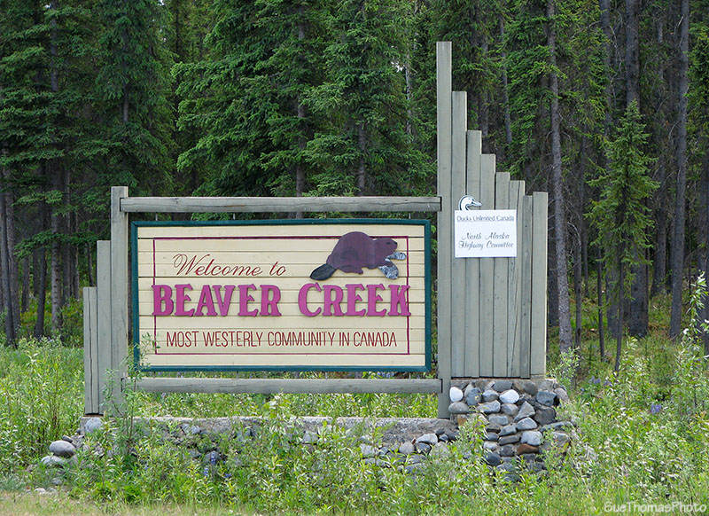 Welcome to Beaver Creek sign