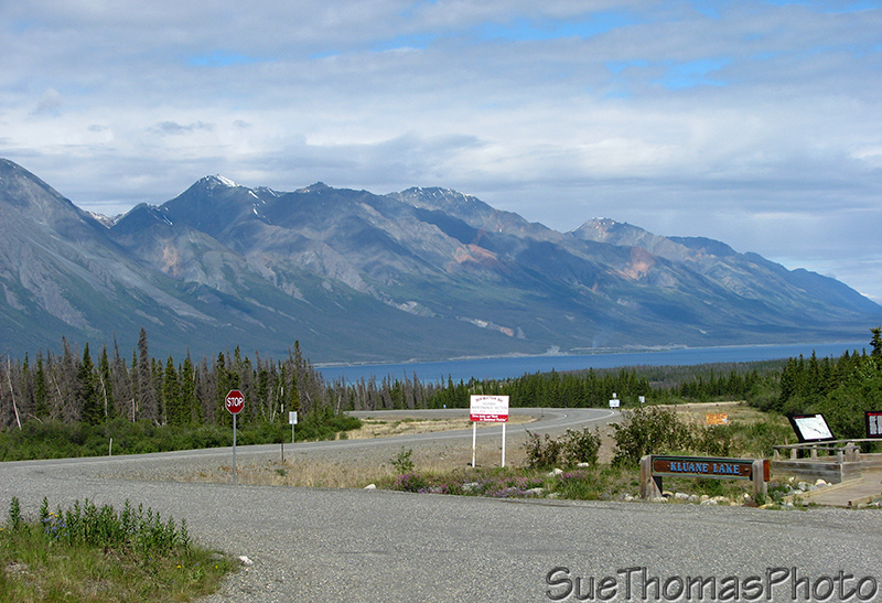 Kluane Lake Viewpoint, Yukon