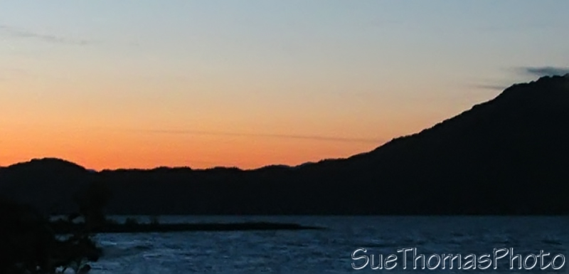 Sunset on Kluane Lake, Yukon