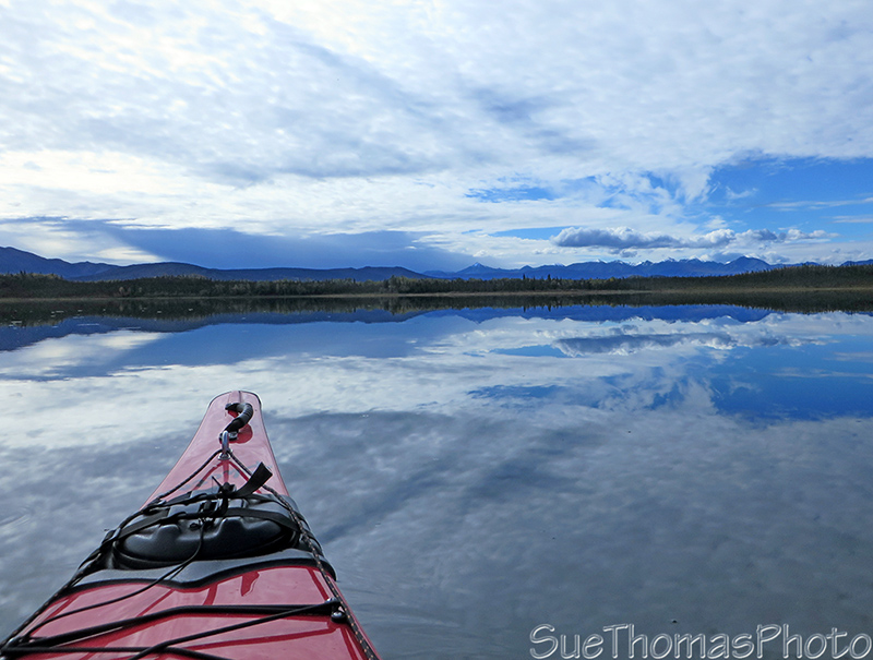 Kayaking on Snag Lake
