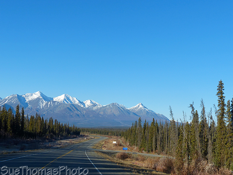 Approaching Haines Junction on the Alaska HIghway