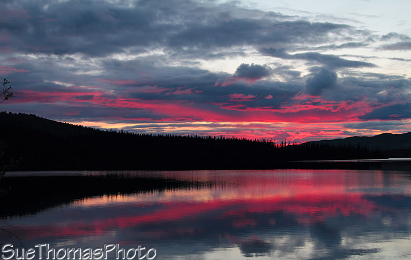Sunset at Frenchman Lake